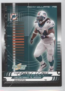 2003 Score - Monday Night Heroes #MN-14 - Ricky Williams