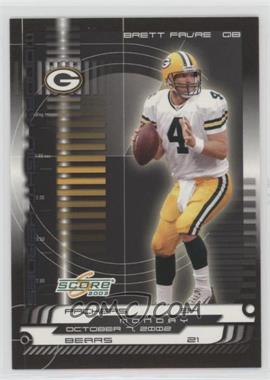 2003 Score - Monday Night Heroes #MN-5 - Brett Favre