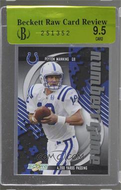 2003 Score - Numbers Game #NG -3 - Peyton Manning /4200 [BRCR 9.5]