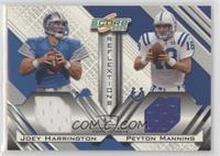 Joey Harrington, Peyton Manning [EX to NM] #/250