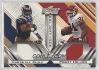 Priest Holmes, Marshall Faulk #/250