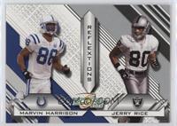 Marvin Harrison, Jerry Rice