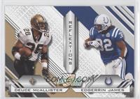 Deuce McAllister, Edgerrin James