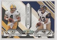 Brett Favre, Kurt Warner