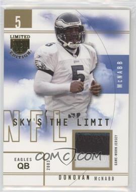 2003 Skybox L.E. - Sky's the Limit Jersey - Gold Proofs #SL-DM - Donovan McNabb /10 [EX to NM]