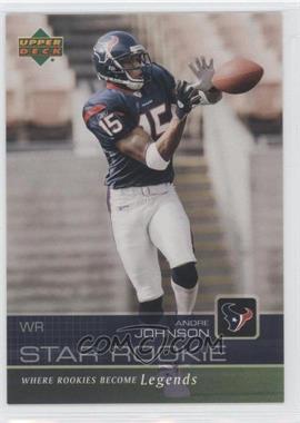 2003 Star Rookie Sportsfest - [Base] #AJ - Andre Johnson