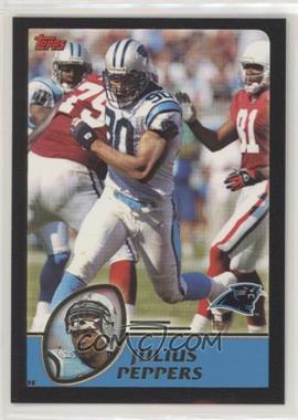 2003 Topps - [Base] - Black #283 - Julius Peppers /150