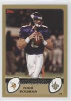 Transactions - Todd Bouman [EX to NM] #/499