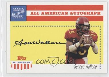 2003 Topps All American - All American Autographs #AA-SW - Seneca Wallace