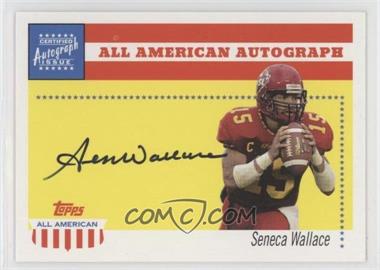 2003 Topps All American - All American Autographs #AA-SW - Seneca Wallace