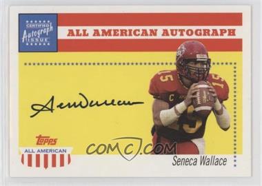 2003 Topps All American - All American Autographs #AA-SW - Seneca Wallace