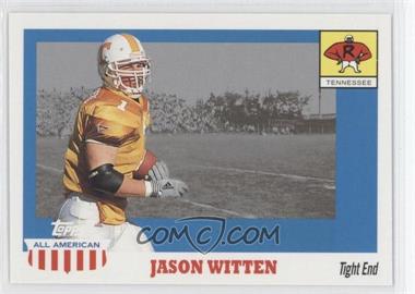 2003 Topps All American - [Base] #125 - Jason Witten