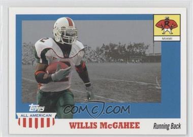 2003 Topps All American - [Base] #139 - Willis McGahee