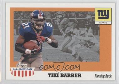 2003 Topps All American - [Base] #2 - Tiki Barber