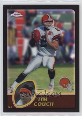 2003 Topps Chrome - [Base] - Black Refractor #142 - Tim Couch /599