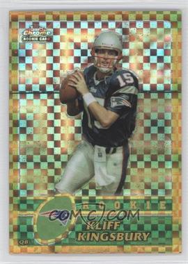 2003 Topps Chrome - [Base] - Gold X-Fractor #175 - Kliff Kingsbury /101