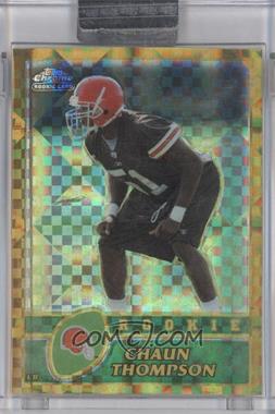 2003 Topps Chrome - [Base] - Gold X-Fractor #211 - Chaun Thompson /101 [Uncirculated]