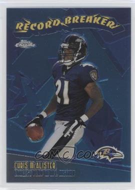 2003 Topps Chrome - Record Breakers #RB29 - Chris McAlister