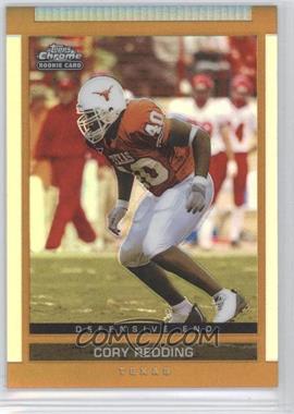 2003 Topps Draft Picks & Prospects - [Base] - Chrome Gold Refractor #144 - Cory Redding