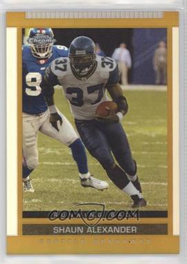 2003 Topps Draft Picks & Prospects - [Base] - Chrome Gold Refractor #70 - Shaun Alexander