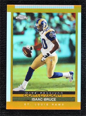 2003 Topps Draft Picks & Prospects - [Base] - Chrome Gold Refractor #8 - Isaac Bruce