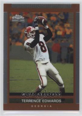 2003 Topps Draft Picks & Prospects - [Base] - Chrome #124 - Terrence Edwards