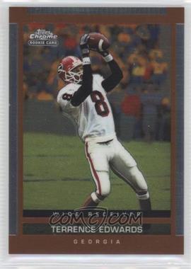 2003 Topps Draft Picks & Prospects - [Base] - Chrome #124 - Terrence Edwards