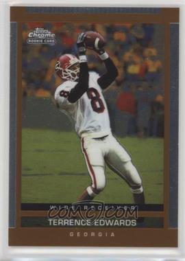 2003 Topps Draft Picks & Prospects - [Base] - Chrome #124 - Terrence Edwards