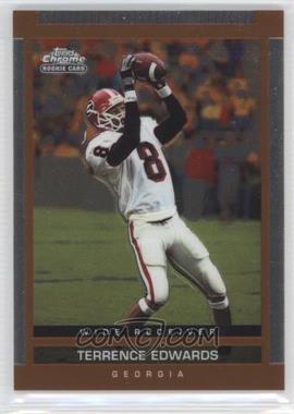 2003 Topps Draft Picks & Prospects - [Base] - Chrome #124 - Terrence Edwards