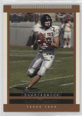 2003 Topps Draft Picks & Prospects - [Base] #161 - Kliff Kingsbury