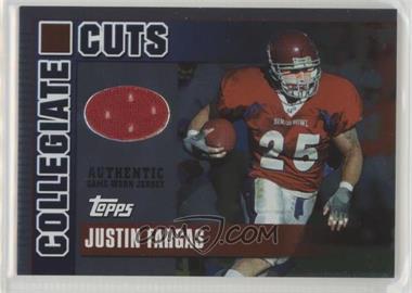 2003 Topps Draft Picks & Prospects - Collegiate Cuts - Foil #CC-JF - Justin Fargas