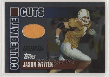 2003 Topps Draft Picks & Prospects - Collegiate Cuts - Foil #CC-JW - Jason Witten