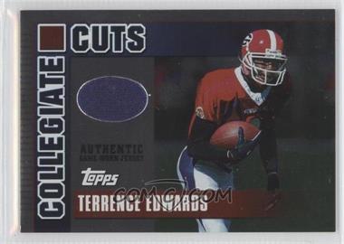 2003 Topps Draft Picks & Prospects - Collegiate Cuts - Foil #CC-TE - Terrence Edwards