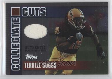 2003 Topps Draft Picks & Prospects - Collegiate Cuts - Foil #CC-TS - Terrell Suggs