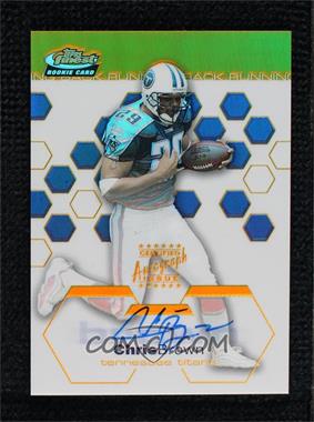 2003 Topps Finest - [Base] - Gold Refractor #134 - Rookie - Chris Brown /50