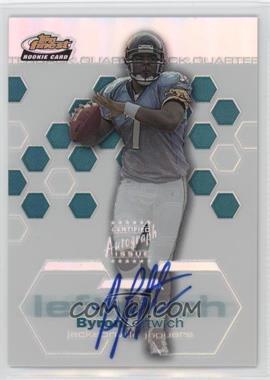 2003 Topps Finest - [Base] - Refractor #120 - Rookie - Byron Leftwich /199