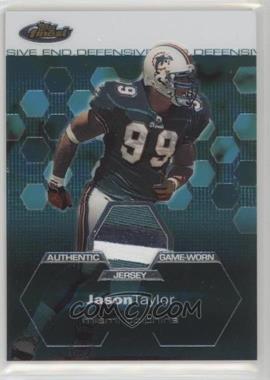 2003 Topps Finest - [Base] #109 - Jason Taylor