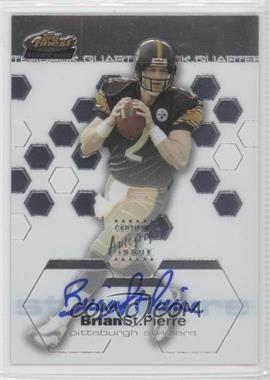 2003 Topps Finest - [Base] #129 - Rookie - Brian St. Pierre /999