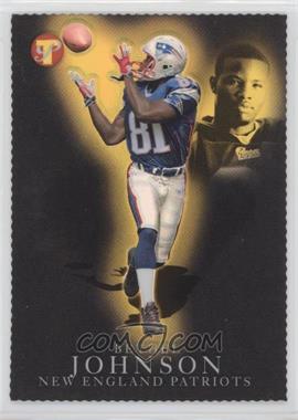 2003 Topps Pristine - [Base] - Gold Refractor Die-Cut #65 - Bethel Johnson /25