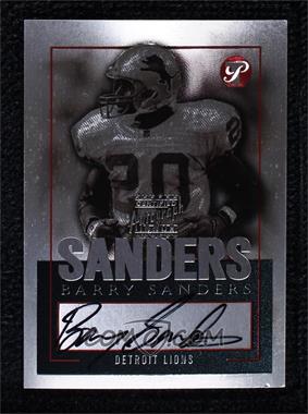 2003 Topps Pristine - Personal Endorsements #PE-BS - Barry Sanders