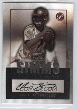 2003 Topps Pristine - Personal Endorsements #PE-CS - Chris Simms