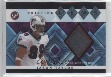 2003 Topps Pristine - Pristine Gems #PG-JT - Jason Taylor