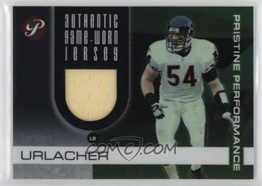 2003 Topps Pristine - Pristine Performance #PP-BU - Brian Urlacher