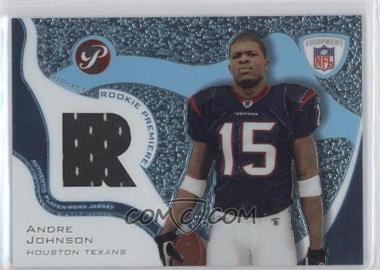 2003 Topps Pristine - Rookie Premiere Jerseys #RPR-AJ - Andre Johnson