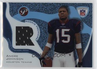 2003 Topps Pristine - Rookie Premiere Jerseys #RPR-AJ - Andre Johnson