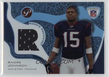 2003 Topps Pristine - Rookie Premiere Jerseys #RPR-AJ - Andre Johnson