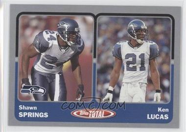 2003 Topps Total - [Base] - Silver #430 - Shawn Springs, Ken Lucas