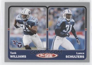 2003 Topps Total - [Base] - Silver #437 - Tank Williams, Lance Schulters