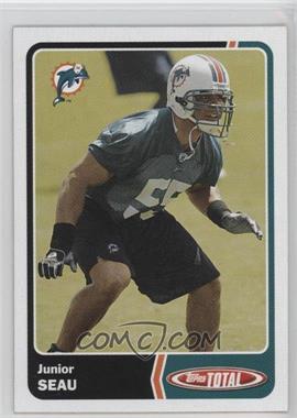 2003 Topps Total - [Base] #218 - Junior Seau