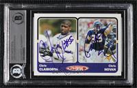 Chris Claiborne, Chris Hovan [BAS BGS Authentic]